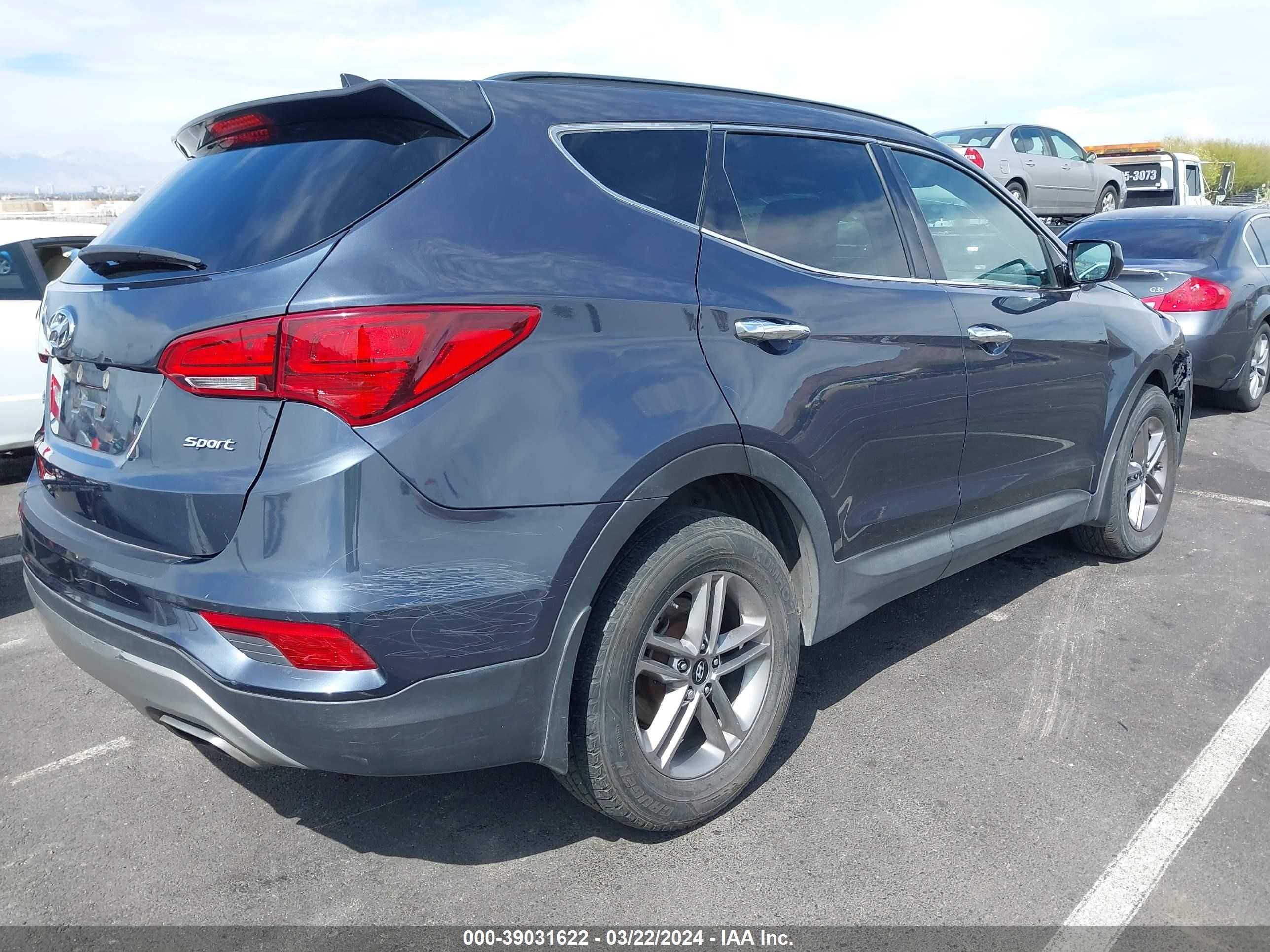 Photo 3 VIN: 5NMZU3LB1HH023003 - HYUNDAI SANTA FE 