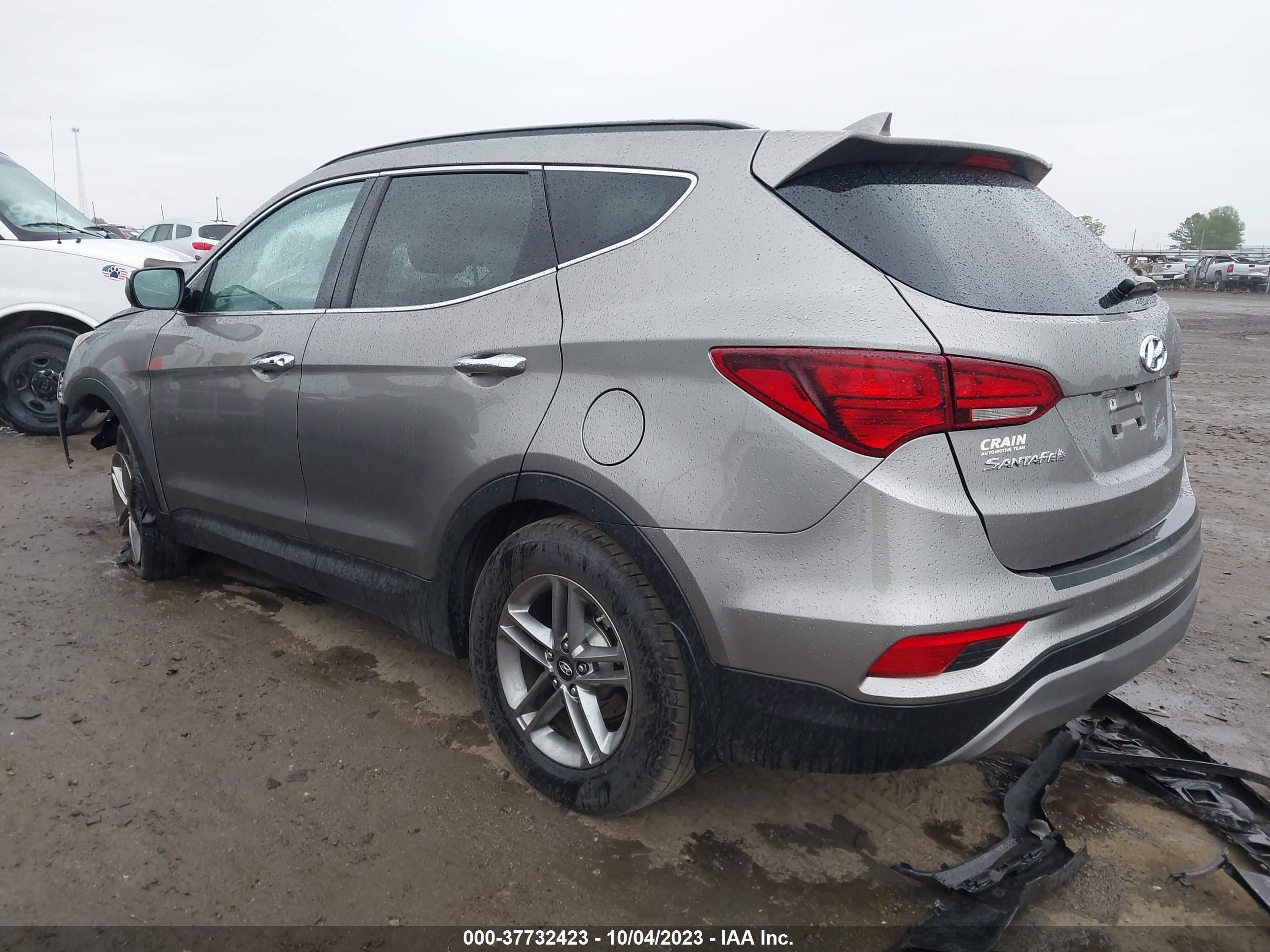 Photo 2 VIN: 5NMZU3LB3HH001648 - HYUNDAI SANTA FE 