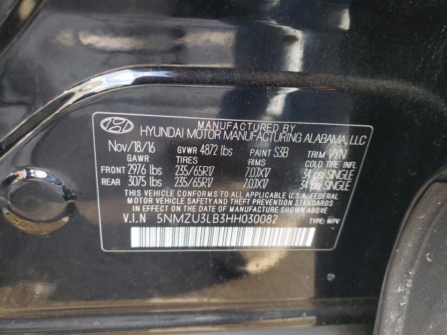 Photo 12 VIN: 5NMZU3LB3HH030082 - HYUNDAI SANTA FE S 