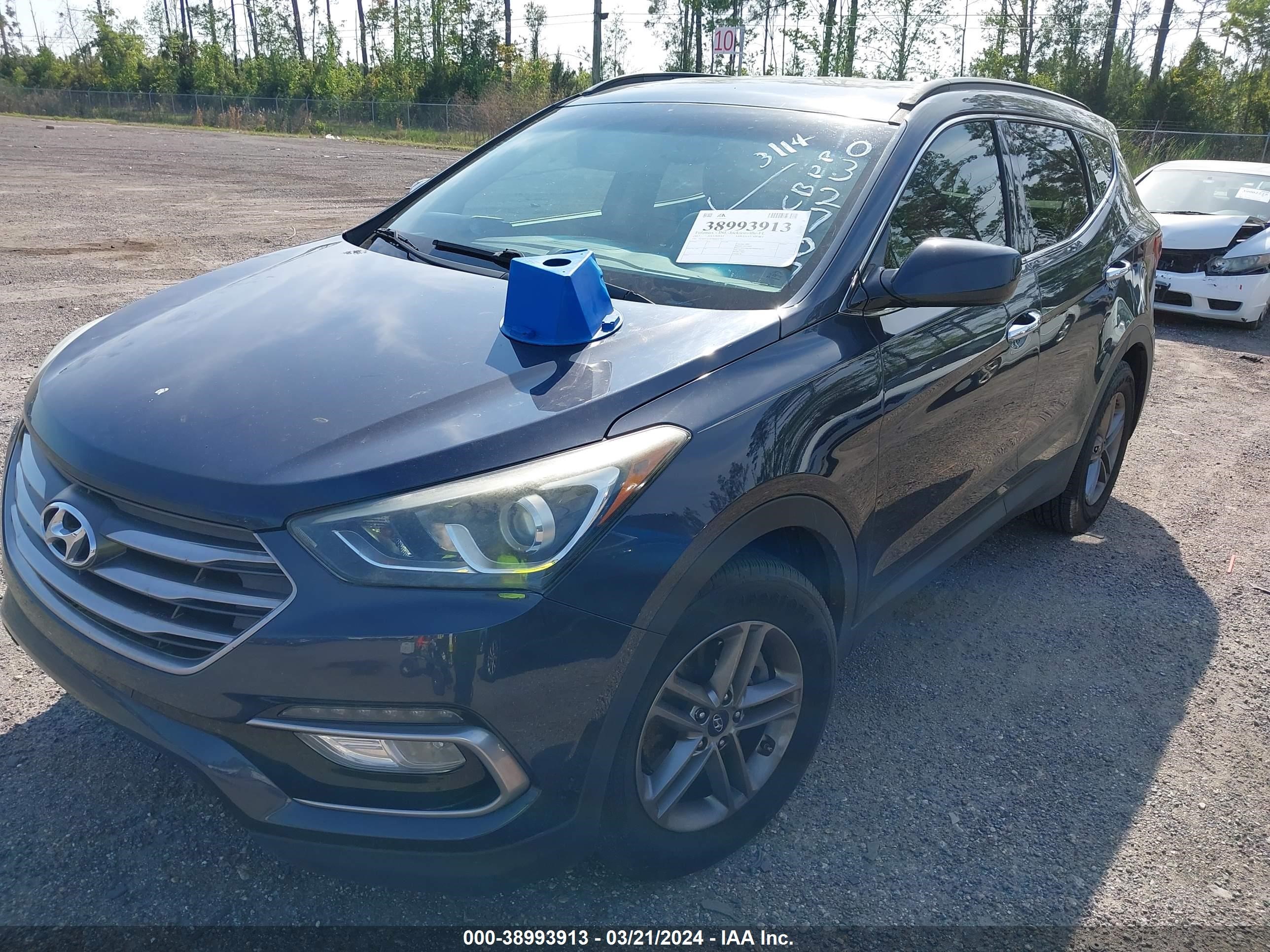 Photo 1 VIN: 5NMZU3LB5HH032707 - HYUNDAI SANTA FE 