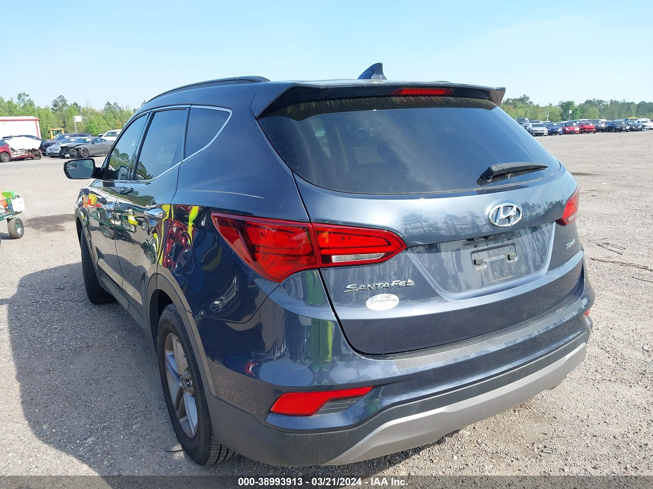 Photo 2 VIN: 5NMZU3LB5HH032707 - HYUNDAI SANTA FE 