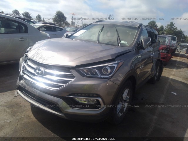 Photo 1 VIN: 5NMZU3LB5JH105550 - HYUNDAI SANTA FE SPORT 