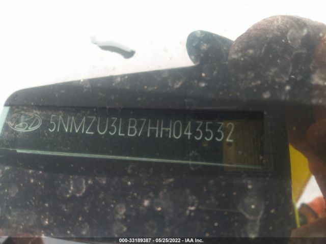 Photo 8 VIN: 5NMZU3LB7HH043532 - HYUNDAI SANTA FE 