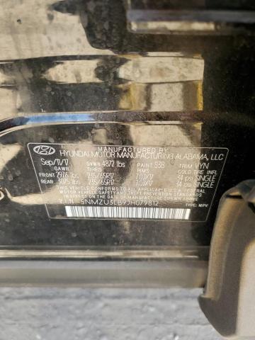 Photo 11 VIN: 5NMZU3LB9JH079812 - HYUNDAI SANTA FE 