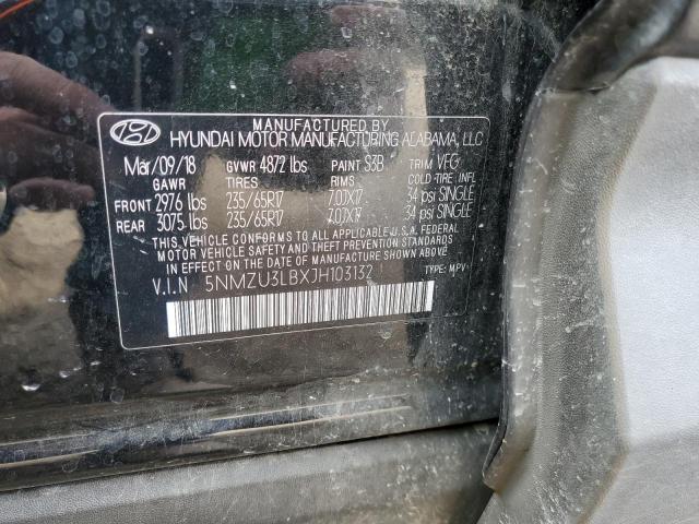 Photo 12 VIN: 5NMZU3LBXJH103132 - HYUNDAI SANTA FE 