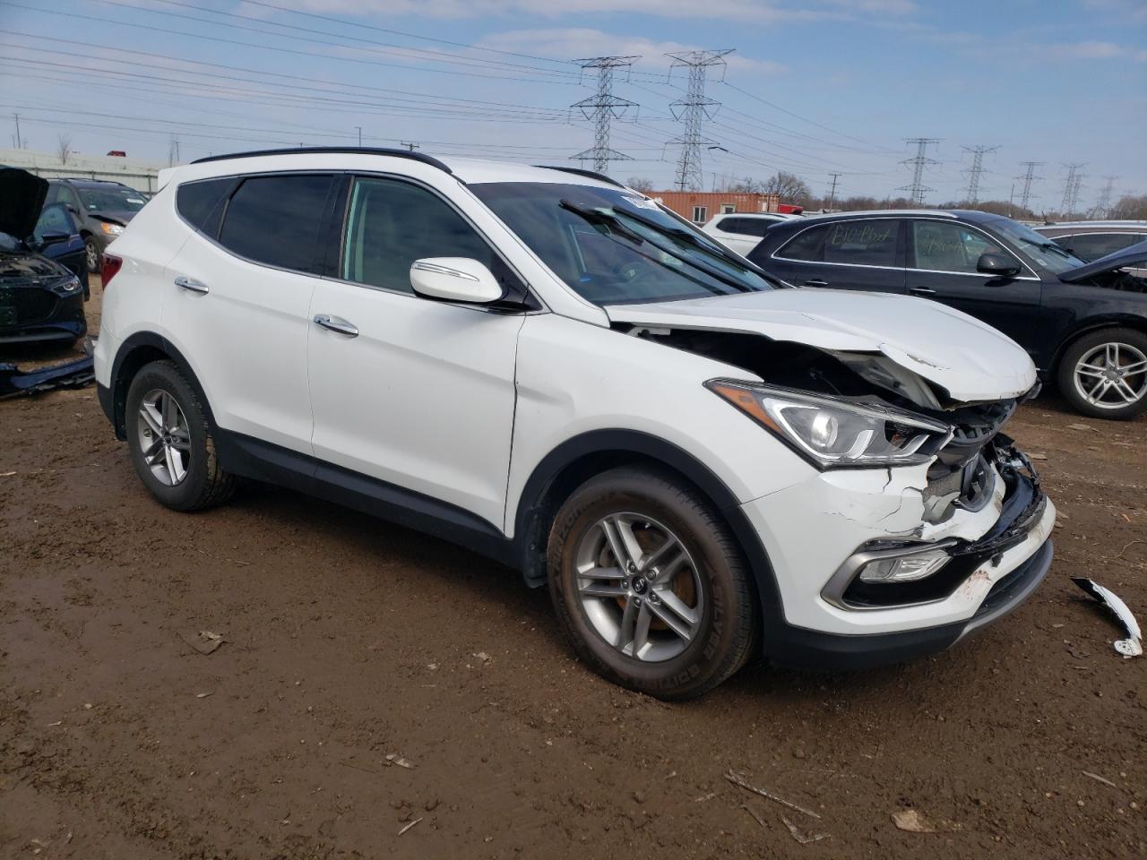 Photo 3 VIN: 5NMZUDLB3JH065765 - HYUNDAI SANTA FE 