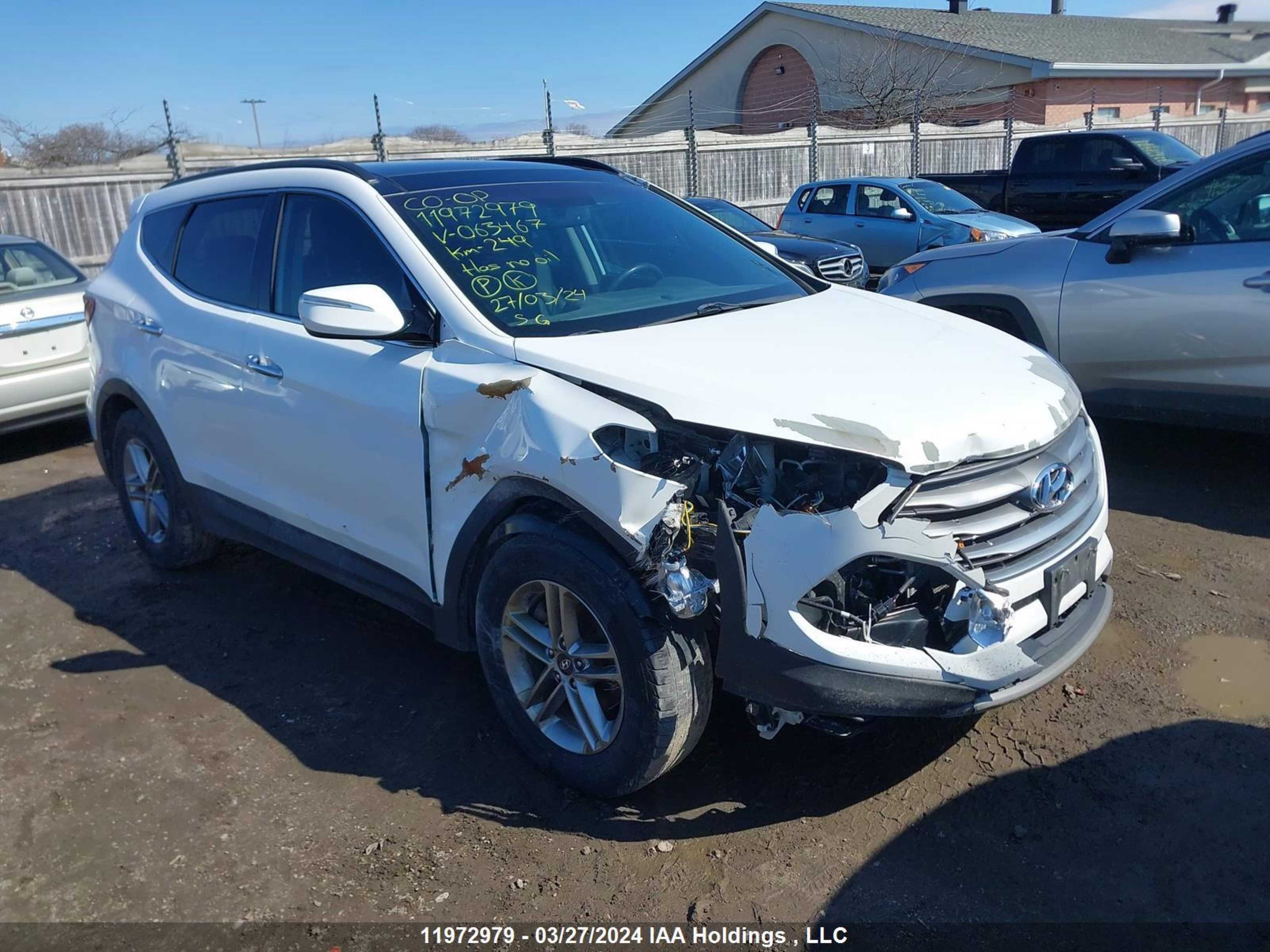 Photo 0 VIN: 5NMZUDLB7JH063467 - HYUNDAI SANTA FE 