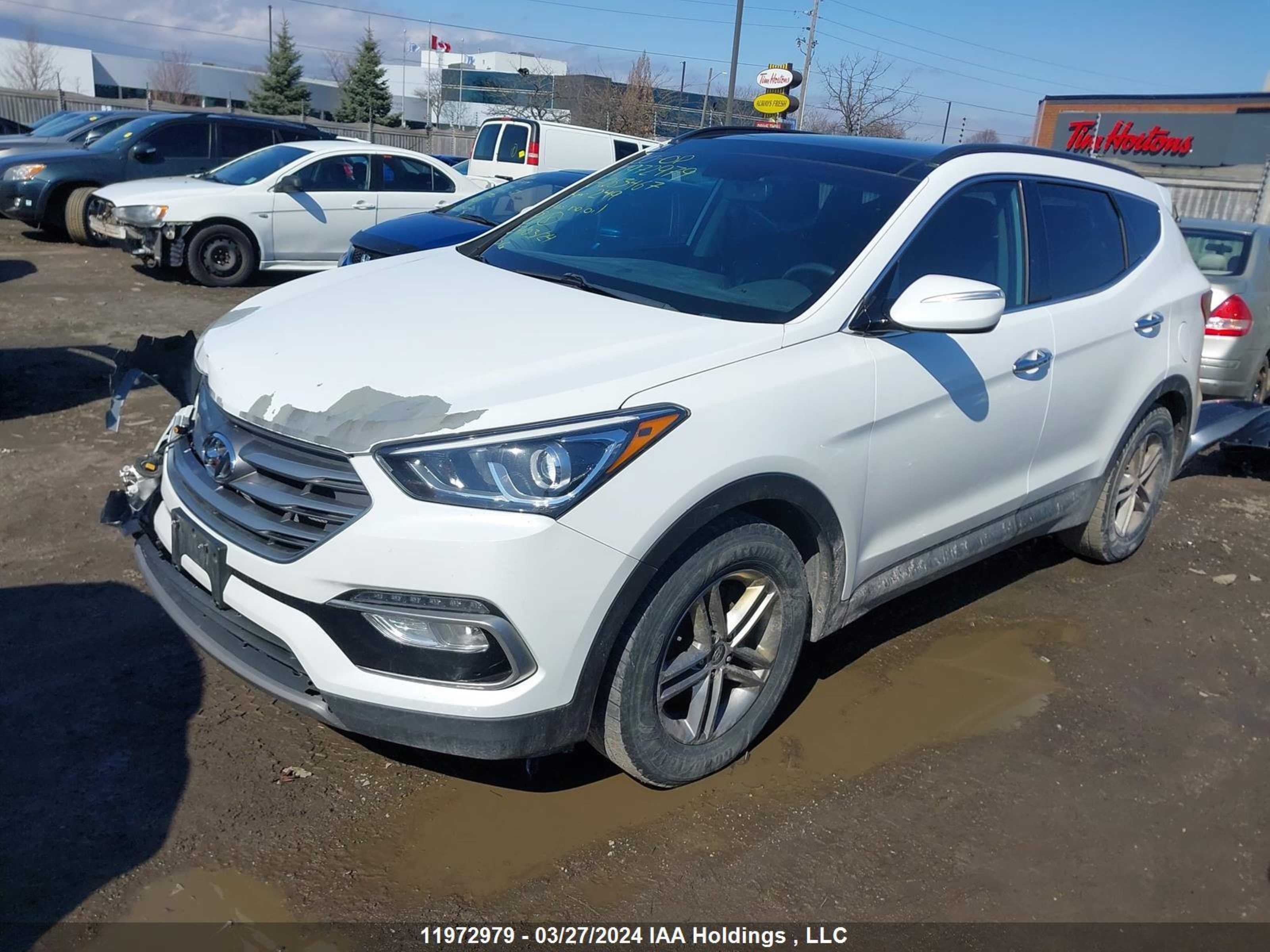 Photo 1 VIN: 5NMZUDLB7JH063467 - HYUNDAI SANTA FE 