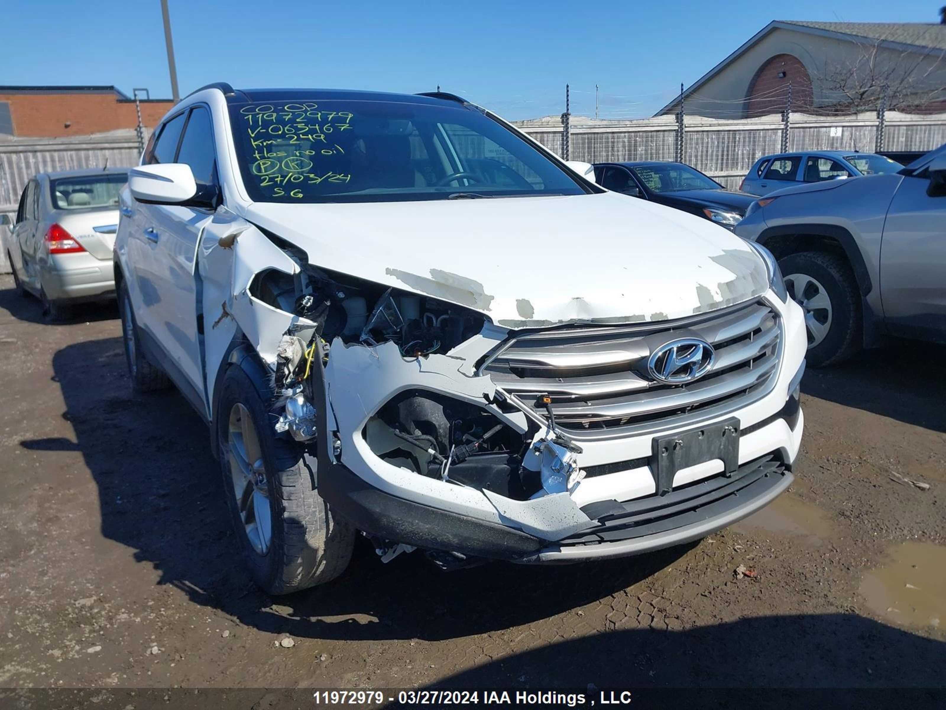 Photo 5 VIN: 5NMZUDLB7JH063467 - HYUNDAI SANTA FE 