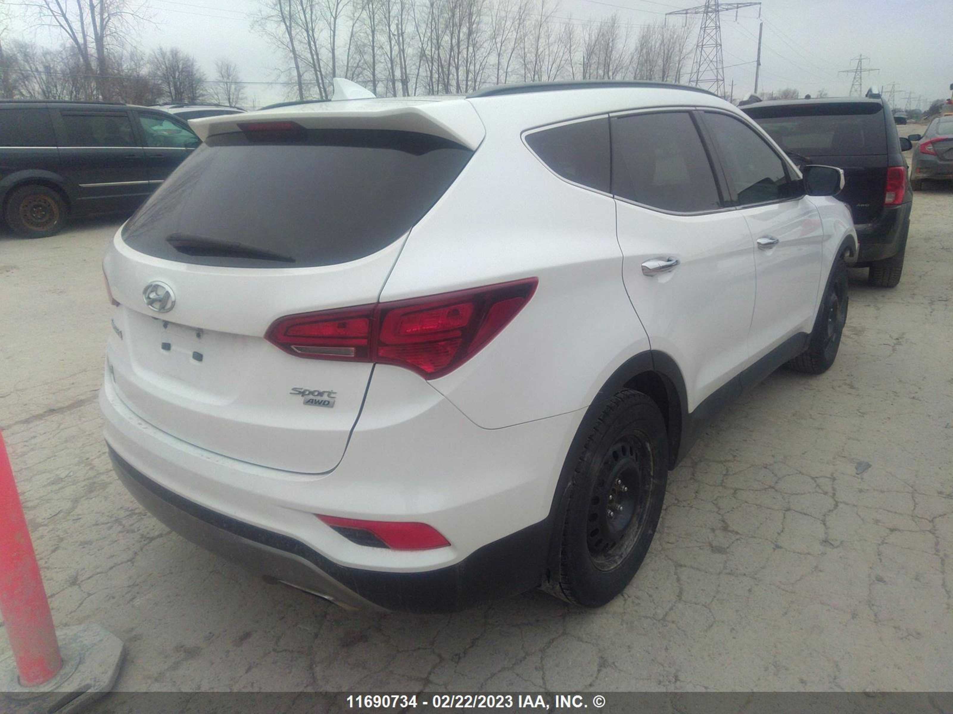 Photo 3 VIN: 5NMZUDLB8HH050897 - HYUNDAI SANTA FE 