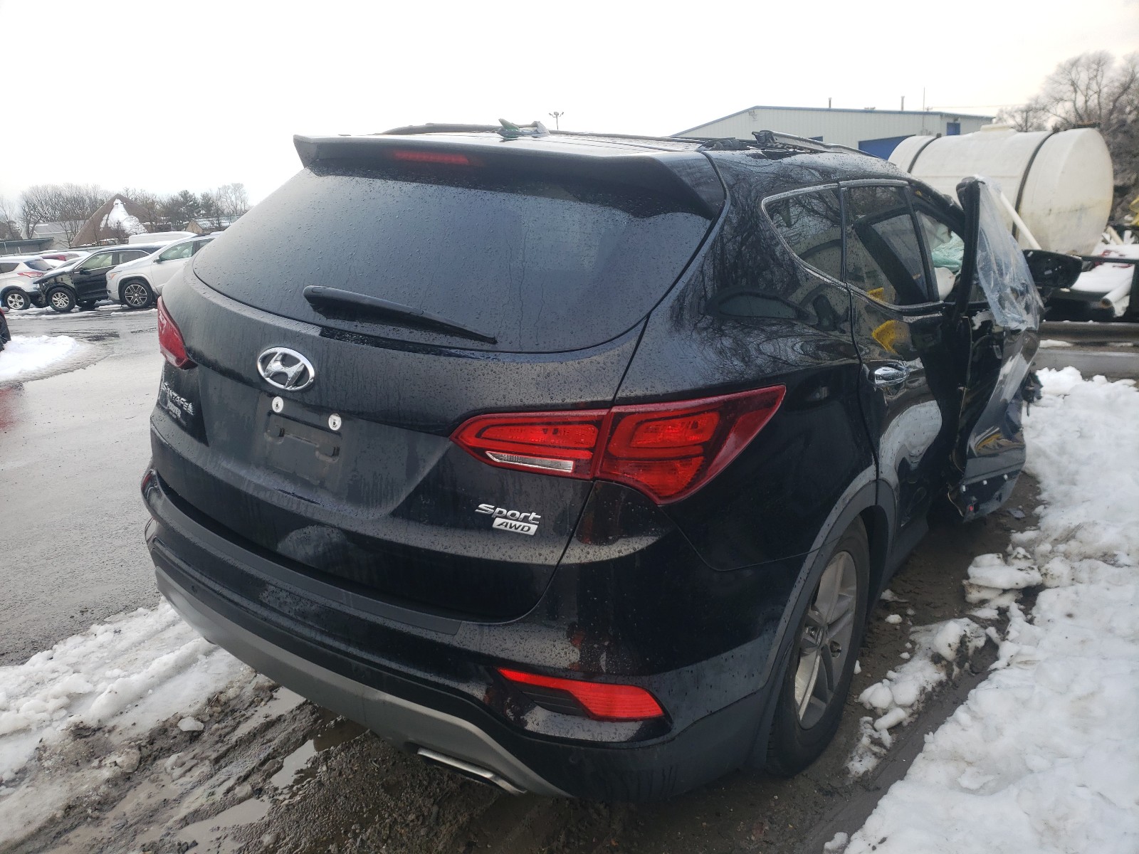 Photo 3 VIN: 5NMZUDLB9JH085521 - HYUNDAI SANTA FE S 