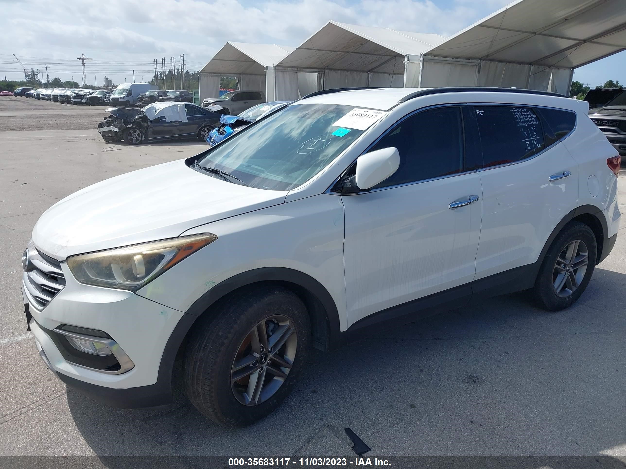 Photo 1 VIN: 5NMZUDLBXHH022874 - HYUNDAI SANTA FE 