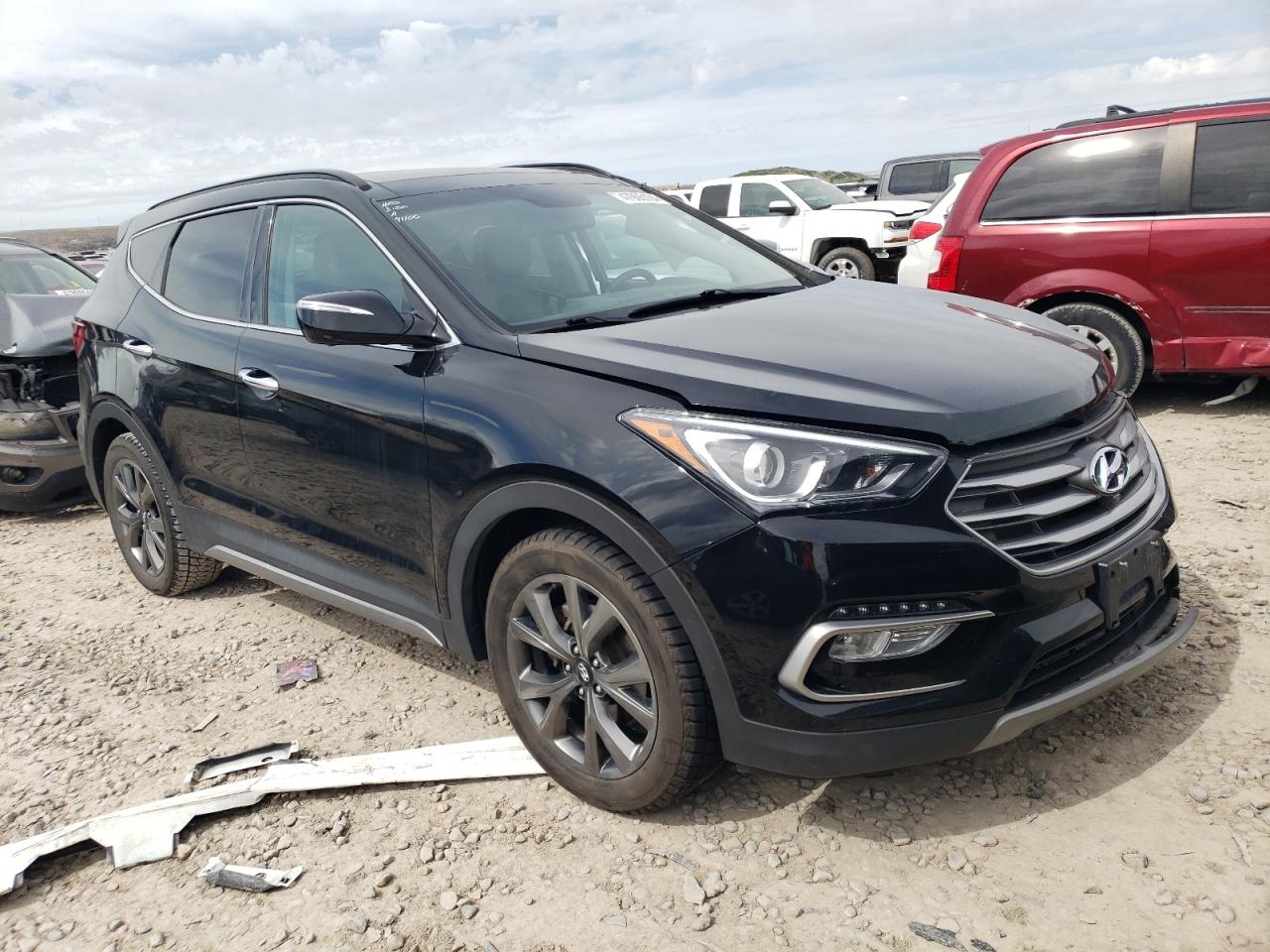 Photo 3 VIN: 5NMZWDLA2HH049908 - HYUNDAI SANTA FE 