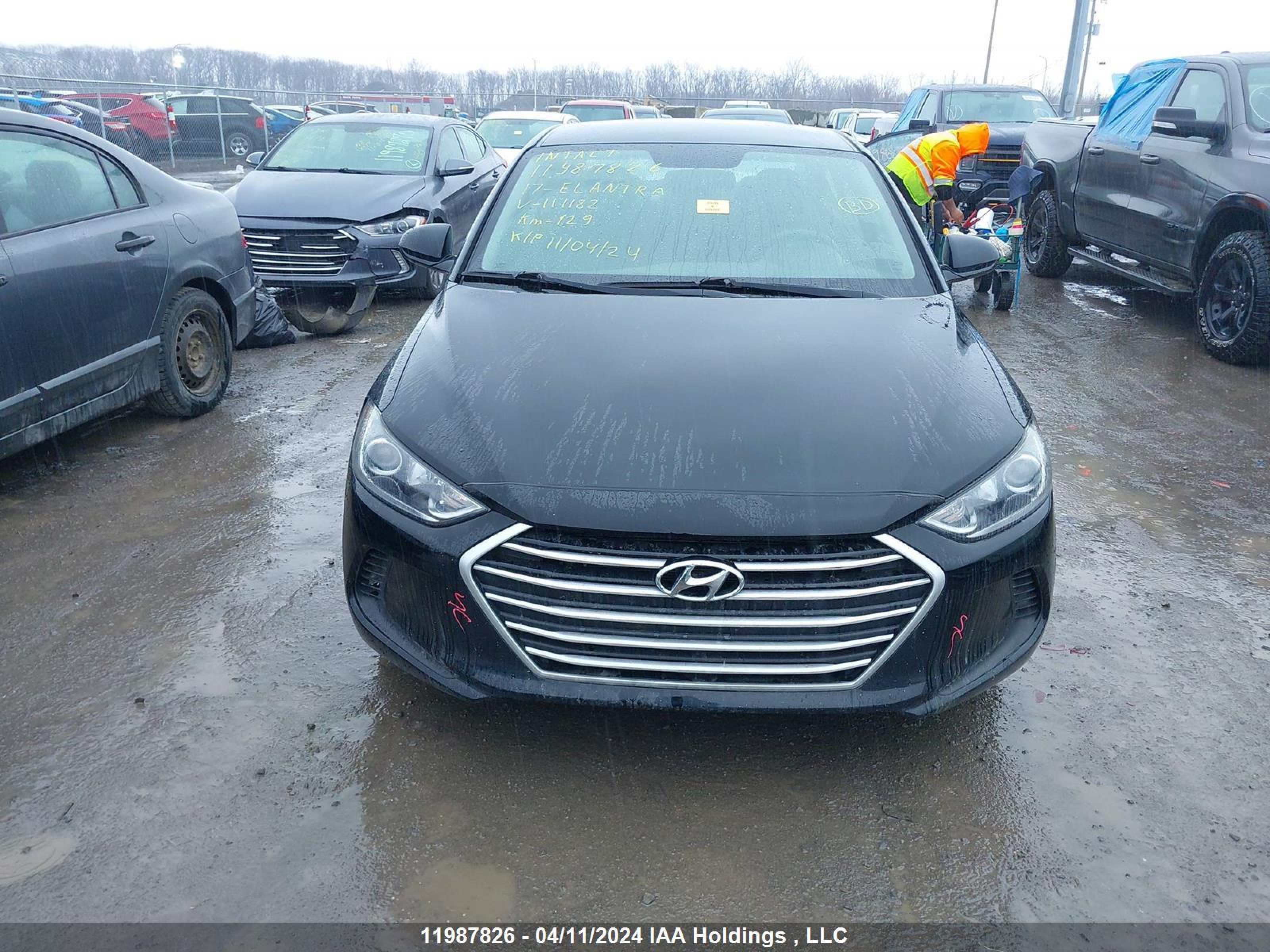 Photo 12 VIN: 5NPD74LF0HH111182 - HYUNDAI ELANTRA 