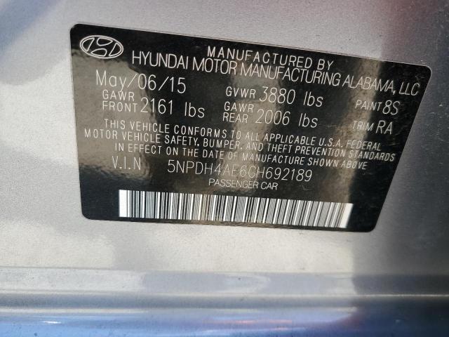 Photo 11 VIN: 5NPD74LF0HH128161 - HYUNDAI ELANTRA 