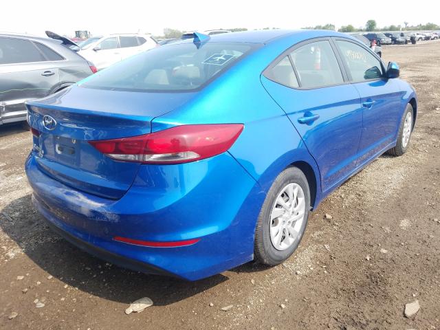 Photo 3 VIN: 5NPD74LF0HH147910 - HYUNDAI ELANTRA SE 