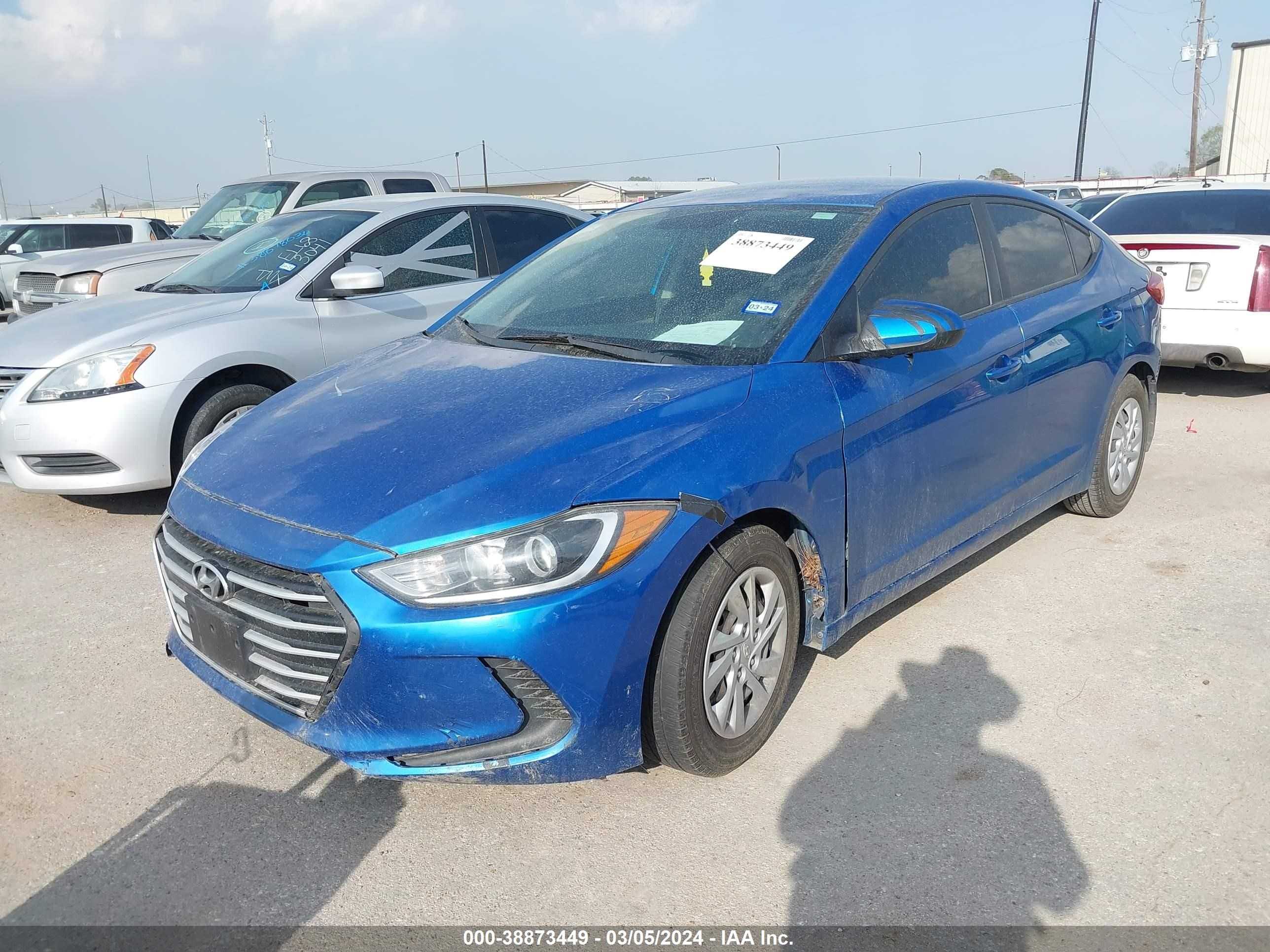 Photo 1 VIN: 5NPD74LF0HH182673 - HYUNDAI ELANTRA 