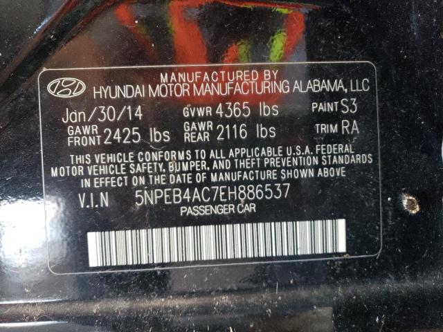 Photo 9 VIN: 5NPD74LF0HH188344 - HYUNDAI ELANTRA SE 