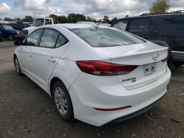 Photo 2 VIN: 5NPD74LF0HH193138 - HYUNDAI ELANTRA SE 