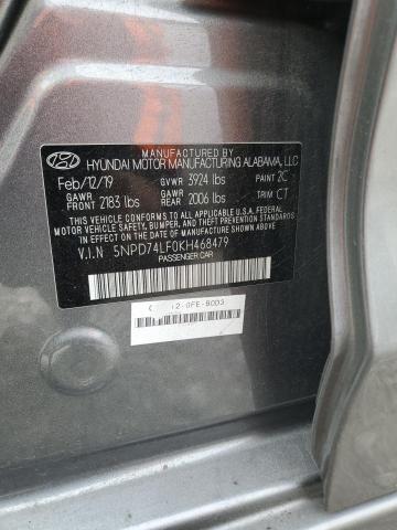 Photo 12 VIN: 5NPD74LF0KH468479 - HYUNDAI ELANTRA 