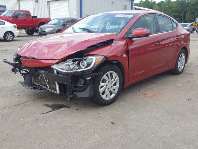 Photo 1 VIN: 5NPD74LF1HH162884 - HYUNDAI ELANTRA SE 