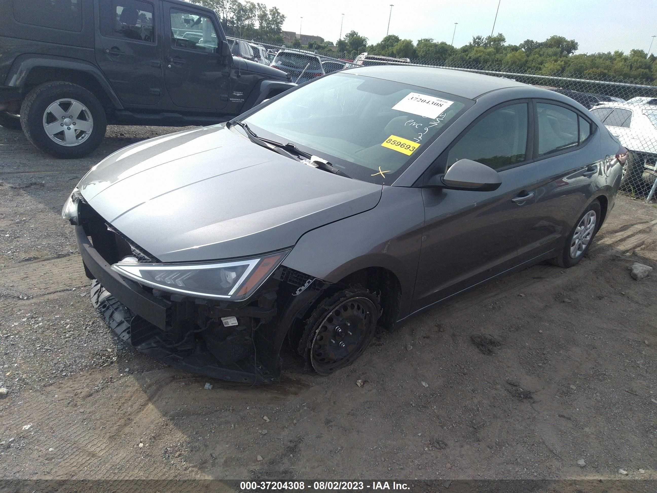 Photo 1 VIN: 5NPD74LF1KH457927 - HYUNDAI ELANTRA 