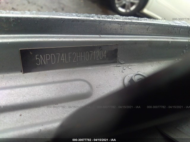 Photo 8 VIN: 5NPD74LF2HH071204 - HYUNDAI ELANTRA 