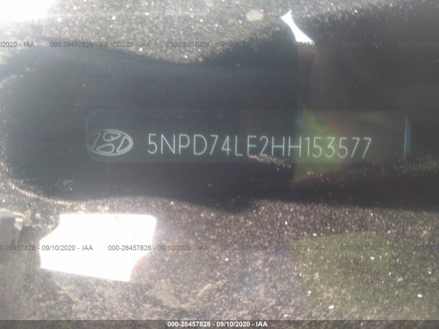 Photo 8 VIN: 5NPD74LF2HH153577 - HYUNDAI ELANTRA 