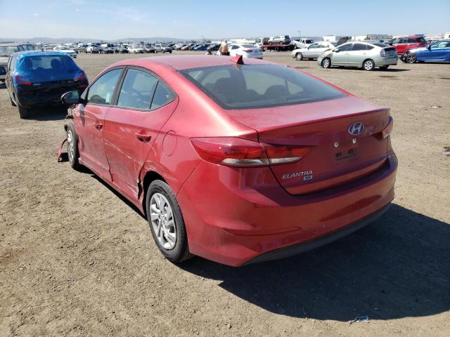 Photo 2 VIN: 5NPD74LF2HH202292 - HYUNDAI ELANTRA SE 