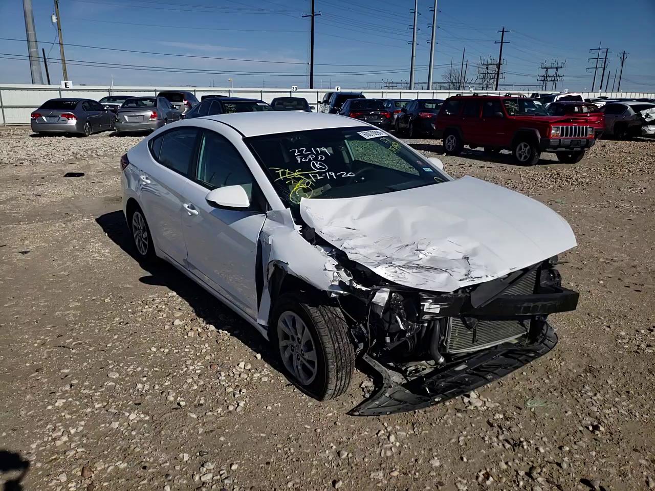 Photo 10 VIN: 5NPD74LF2KH447987 - HYUNDAI ELANTRA SE 