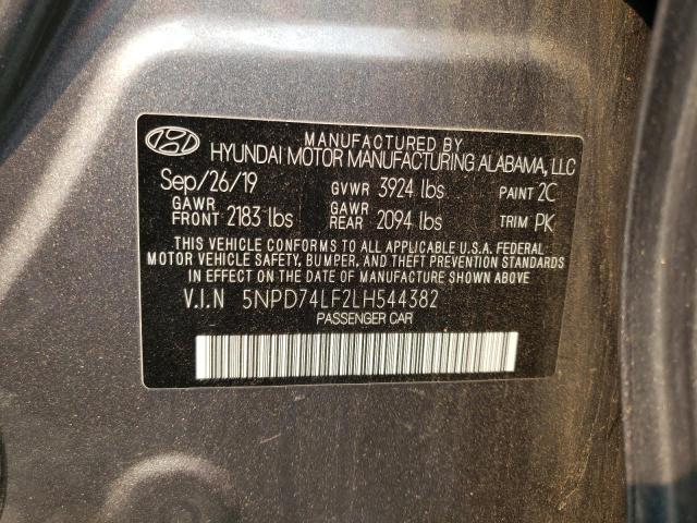 Photo 11 VIN: 5NPD74LF2LH544382 - HYUNDAI ELANTRA SE 