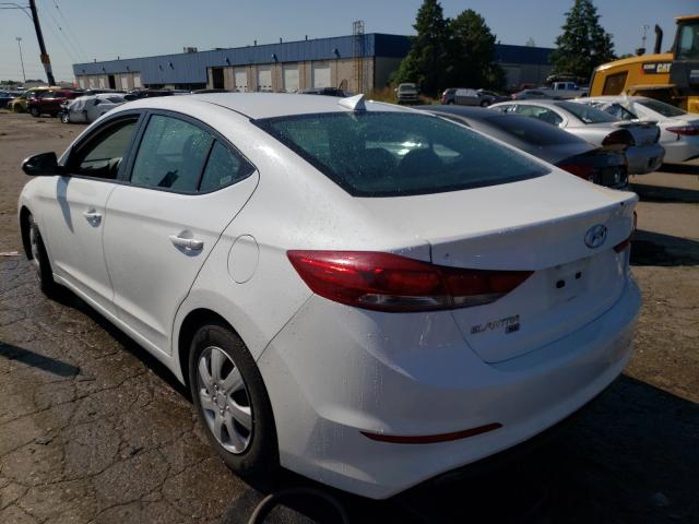 Photo 2 VIN: 5NPD74LF3HH100273 - HYUNDAI ELANTRA SE 