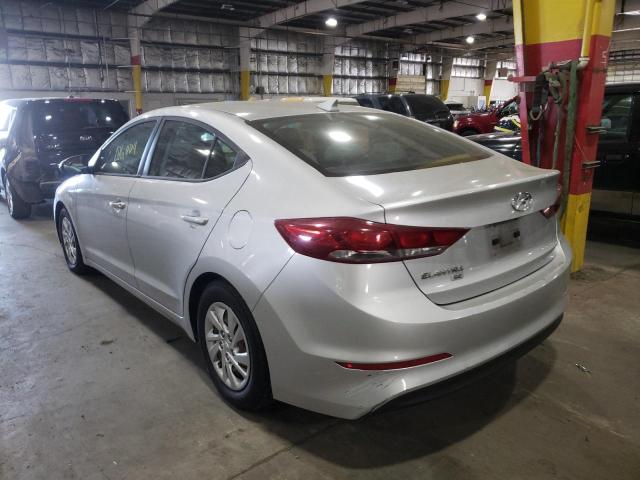 Photo 2 VIN: 5NPD74LF3HH189472 - HYUNDAI ELANTRA SE 