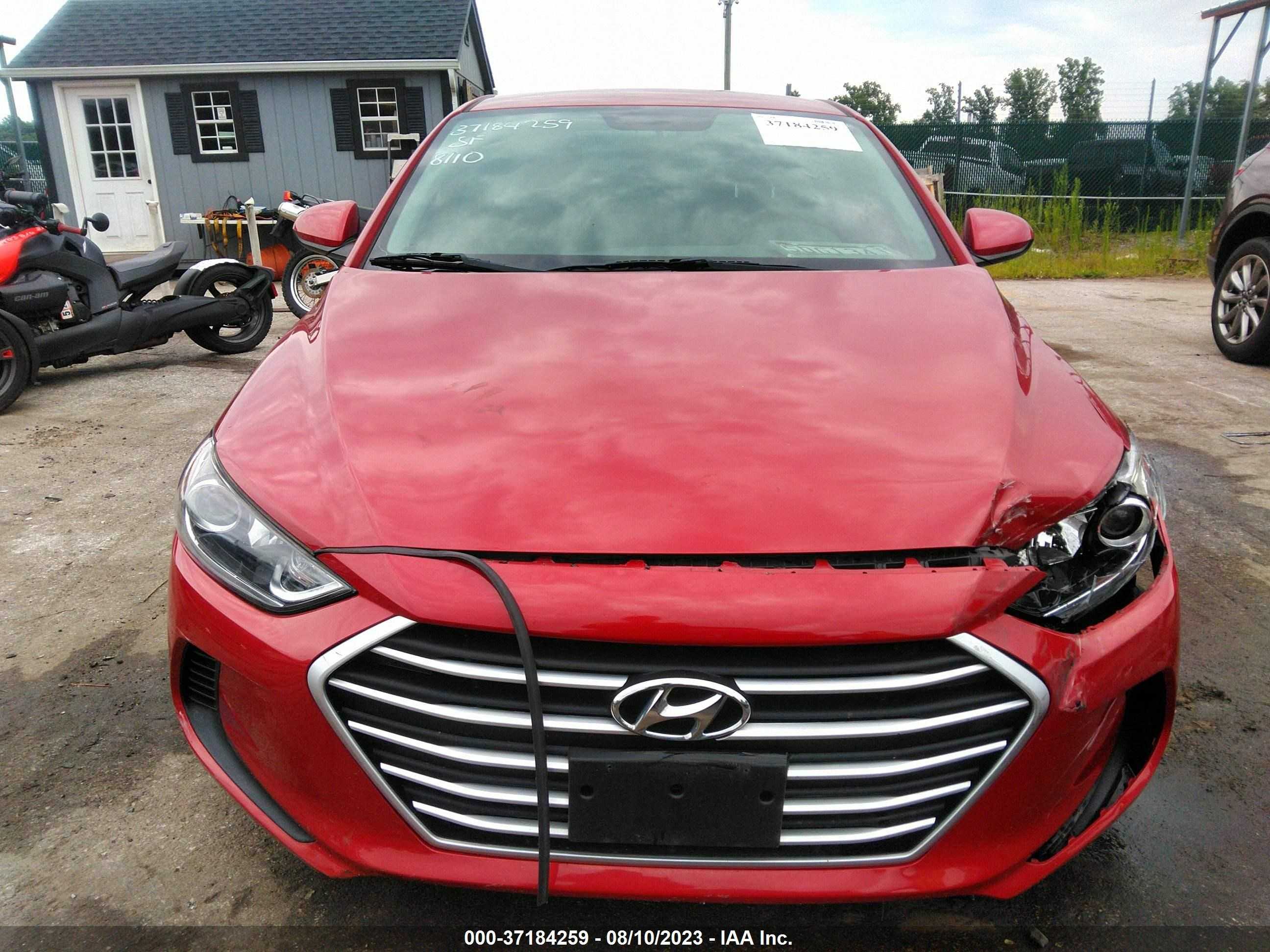 Photo 10 VIN: 5NPD74LF3JH240247 - HYUNDAI ELANTRA 