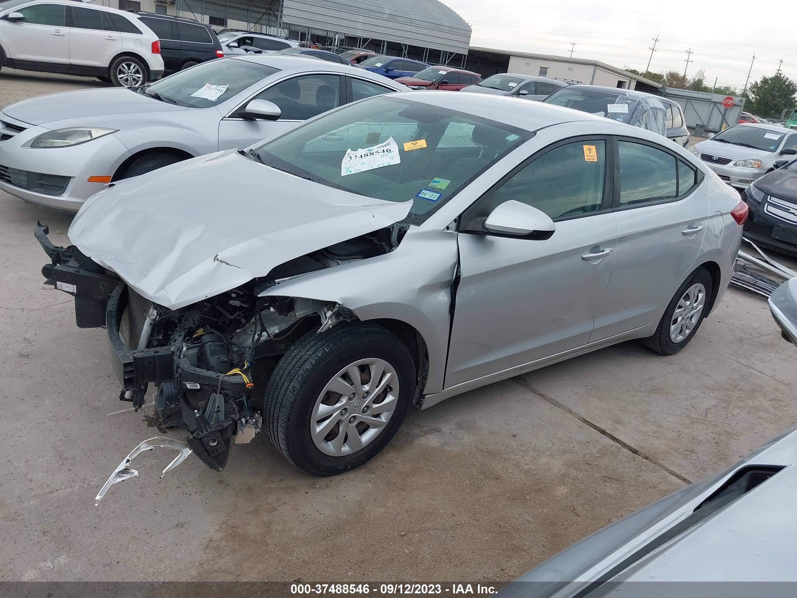 Photo 1 VIN: 5NPD74LF4HH148204 - HYUNDAI ELANTRA 