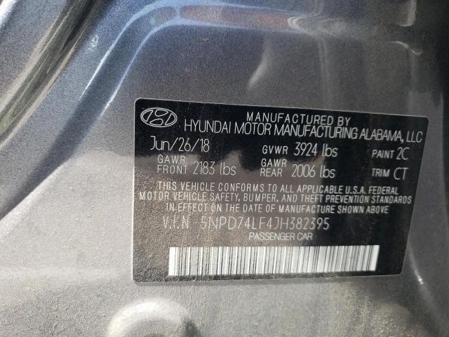 Photo 9 VIN: 5NPD74LF4JH382395 - HYUNDAI ELANTRA SE 