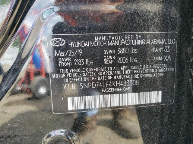 Photo 11 VIN: 5NPD74LF4KH483308 - HYUNDAI ELANTRA SE 