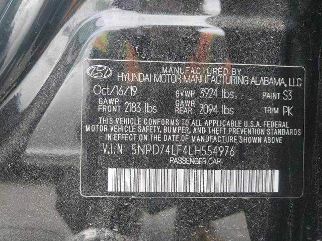 Photo 11 VIN: 5NPD74LF4LH554976 - HYUNDAI ELANTRA 