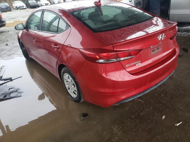 Photo 2 VIN: 5NPD74LF5HH126552 - HYUNDAI ELANTRA SE 