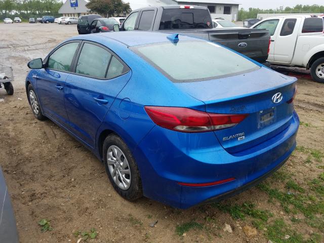 Photo 2 VIN: 5NPD74LF5HH208992 - HYUNDAI ELANTRA SE 