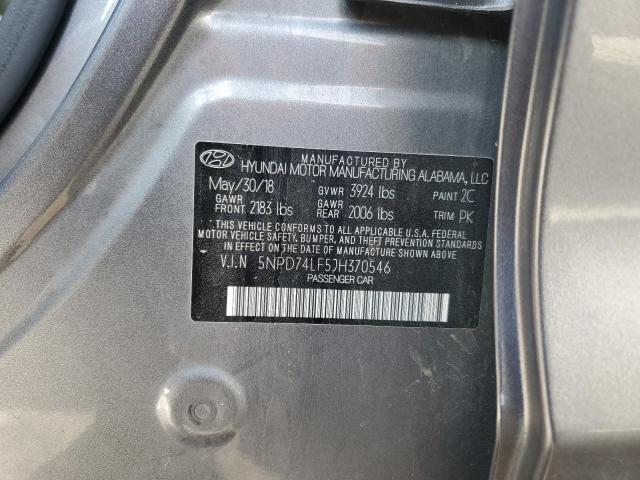 Photo 11 VIN: 5NPD74LF5JH370546 - HYUNDAI ELANTRA SE 