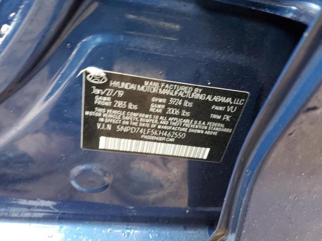 Photo 11 VIN: 5NPD74LF5KH462550 - HYUNDAI ELANTRA 