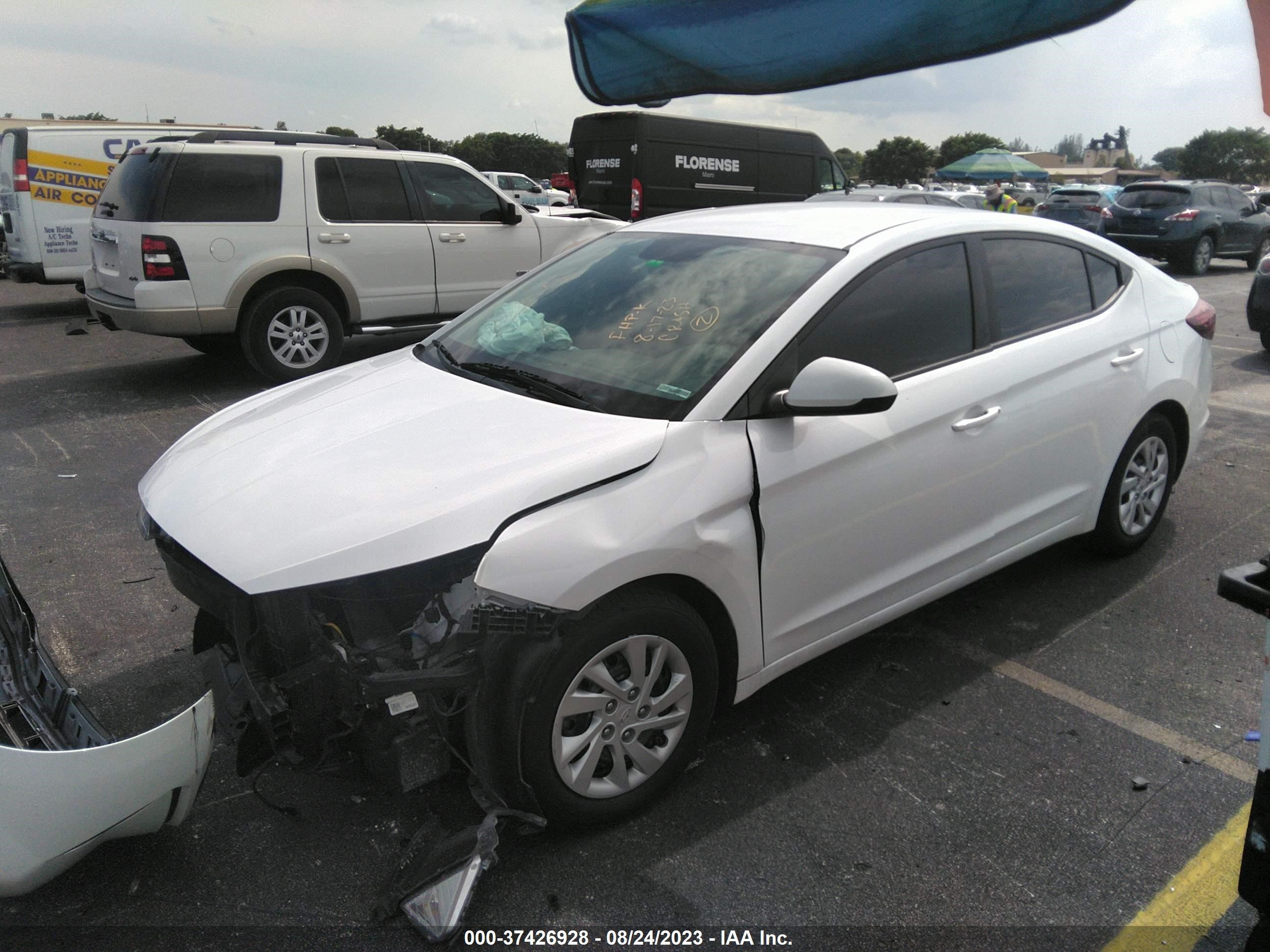 Photo 1 VIN: 5NPD74LF5KH480739 - HYUNDAI ELANTRA 