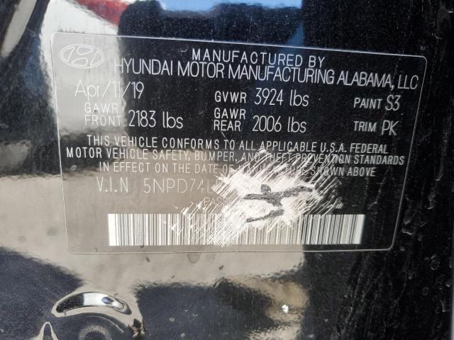 Photo 11 VIN: 5NPD74LF5KH489795 - HYUNDAI ELANTRA 