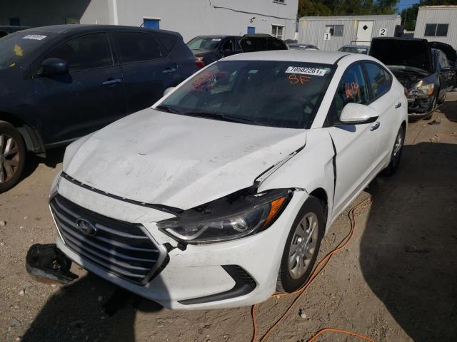 Photo 1 VIN: 5NPD74LF6HH040585 - HYUNDAI ELANTRA SE 