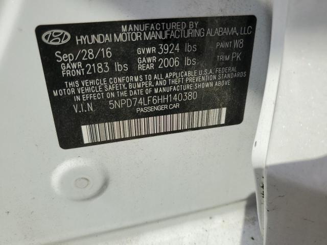 Photo 11 VIN: 5NPD74LF6HH140380 - HYUNDAI ELANTRA 