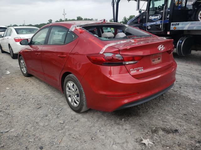 Photo 2 VIN: 5NPD74LF6HH176196 - HYUNDAI ELANTRA SE 