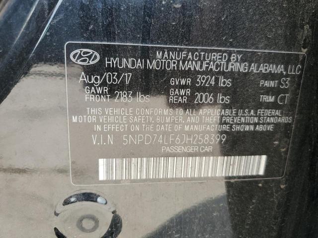 Photo 11 VIN: 5NPD74LF6JH258399 - HYUNDAI ELANTRA SE 