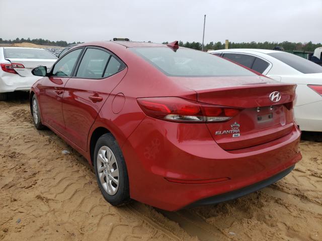 Photo 2 VIN: 5NPD74LF7HH069996 - HYUNDAI ELANTRA SE 