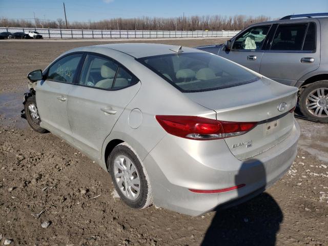 Photo 2 VIN: 5NPD74LF7HH071831 - HYUNDAI ELANTRA SE 